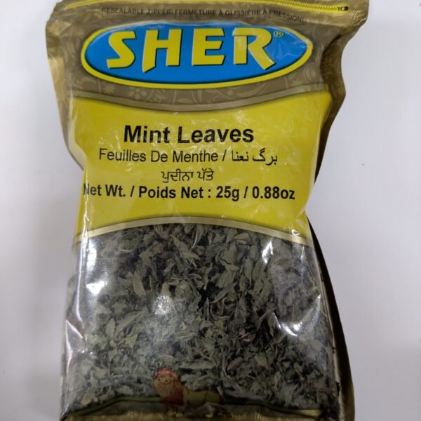 SHER MINT LEAVES 25GM