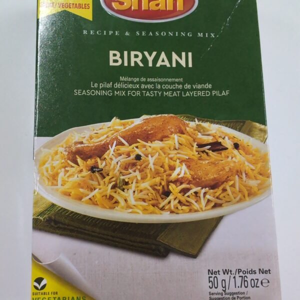 SHAN RECIPE AND SEASONING MIX BIRYANI 50G